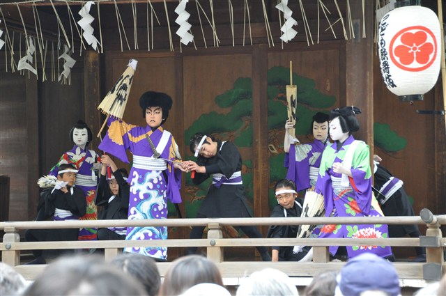 新富座儿童歌舞伎铁炮洲稻荷神社第十六回定期大祭祀公演奉纳歌舞伎