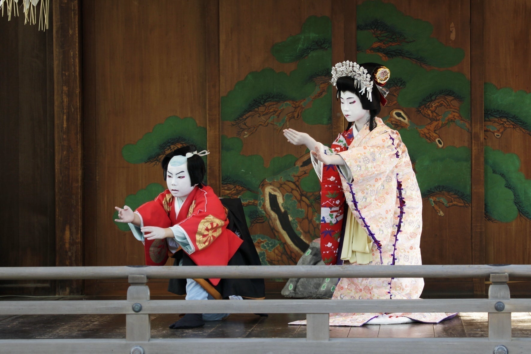 新富座儿童歌舞伎定期大祭祀公演