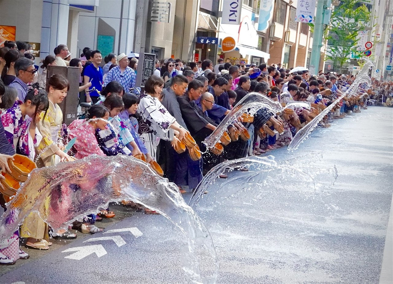 打水凉快