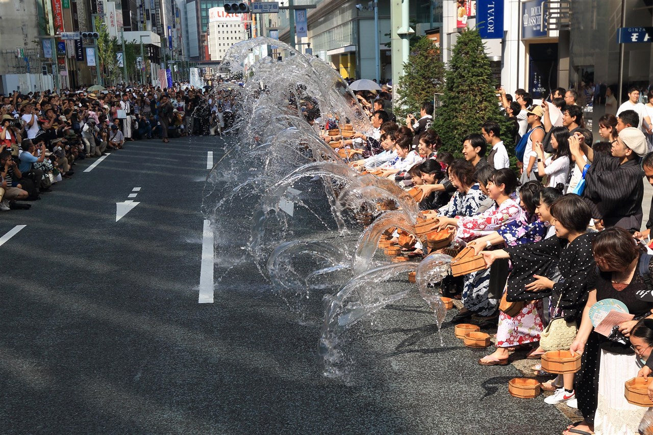 洒水